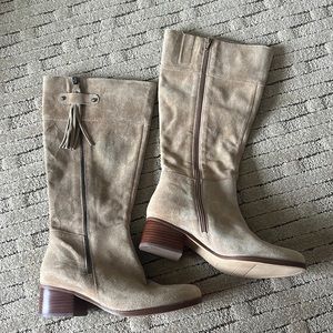 Naturalizer tall boots, size 8 wide calf